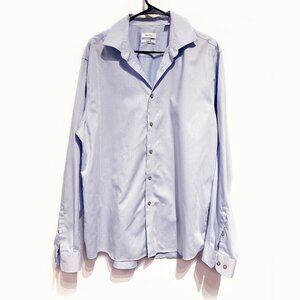 Men’s Calvin Klein Dress Shirt Light Blue 17 36 37